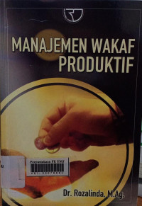 Manajemen wakaf produktif