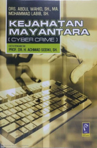 Kejahatan mayantara (cyber crime)