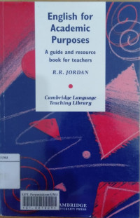 English for academic purposes: a guide and resource book for teachers