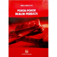 Pokok-Pokok Hukum Perdata