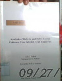 Analysis of deficits and debt: recent evidence from selected Arab countries