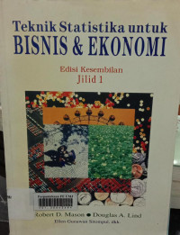 Teknik statistika untuk bisnis dan ekonomi