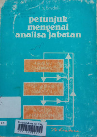 Petunjuk mengenai analisis jabatan