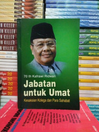 Jabatan Untuk Umat Kesaksian Kolega dan Saran Sahabat