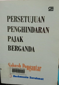 Persetujuan penghindaran pajak berganda