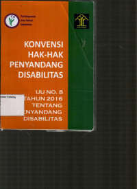 Konvensi Hak-Hak Penyandang Disabilitas