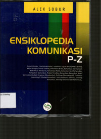 Ensiklopedia Komunikasi P-Z