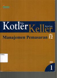 Manajemen Pemasaran: Marketing Management ed. 12