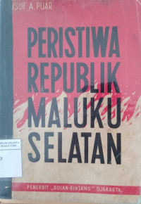 Peristiwa Republik Maluku Selatan