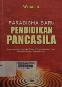 Paradigma baru pendidikan pancasila