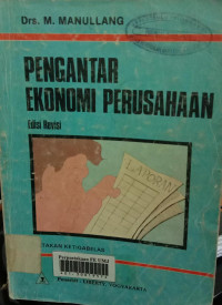 Pengantar ekonomi perusahaan