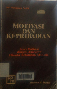 Motitivasi dan kepribadian