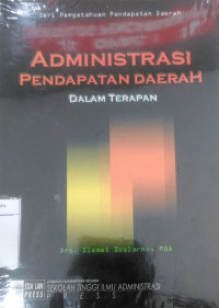 Administrasi pendapatan daerah (dalam terapan)