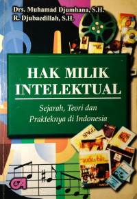 Hak Milik Intelektual; Sejarah, Teori dan Prakteknya di Indonesia