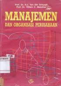 Manajemen dan organisasi perusahaan