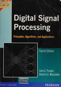 Digital signal processing : principles, algorithms, and applications