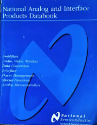 National analog and interfaceproducts; databook