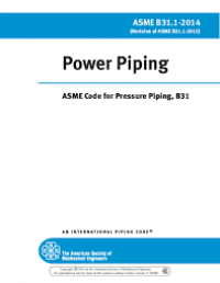 Power piping: asme code for pressure piping, b3 an american national standar