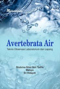 Avertebrata air, teknis oservasi laboratorium dan lapangan