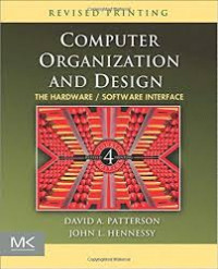 Computer organization and design