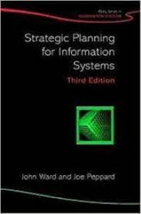 Strategic planning for information systems