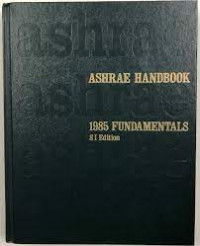 Ashrae Handbook 1985 Fundamental