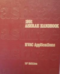 Ashrae Handbook Heating Ventilating and Air Conditioning Systems and Applications