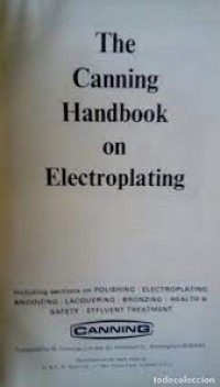 Canning Handbook On Electroplating