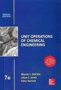 Unit operations of chemical engineering seventh edition