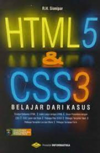 HTML 5 dan CSS 3 belajar dari kasus