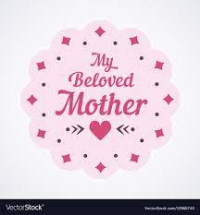 Dedicated to my beloved mom & my beautiful nina