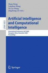 Artificial Inteligence and Computational Inteligence