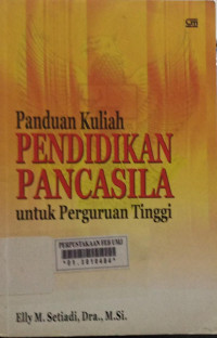 Panduan Pendidikan Pancasila Untuk Perguruan Tinggi