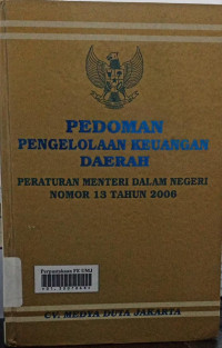 Pedoman Pengelolaan Keuangan Daerah