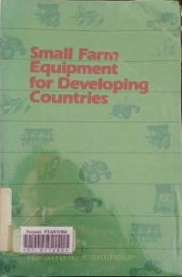 Small farm equipment for developing countries