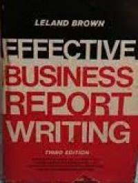 Effective business report writing