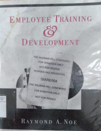 Employee training and development