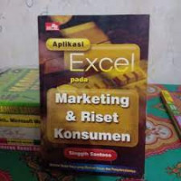 Aplikasi excel pada marketing & riset konsumen