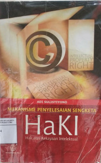 Mekanisme penyelesaian sengketa HAKI