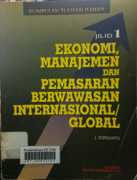 Ekonomi, manajemen dan pemasaran berwawasan internasional gelobal