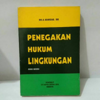 Penegakan Hukum Lingkungan