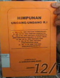 Himpunan undang-undang RI