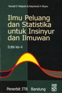 Ilmu Peluang dan Statistika untuk Insinyur dan Ilmuwan