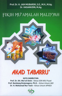 Fikih Muamalah Maliyyah; Akad Tabarru