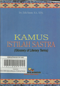 Kamus Istliah Sastra (Glossary of Literary Terms)