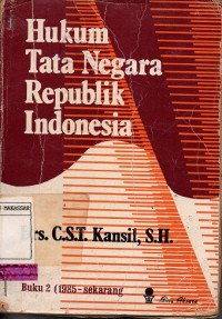 Hukum Tata Negara Republik Indonesia