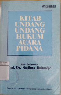 Kitab Undang-Undang Hukum Acara Pidana