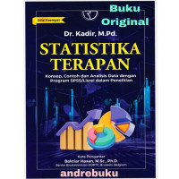 Statistika terapan : konsep, contoh dan analisis data dengan program SPSS/Lisrel dalam penelitian