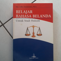 Belajar Bahasa Belanda Untuk Studi Hukum