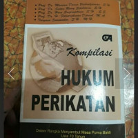 Kompilasi Hukum Perikatan